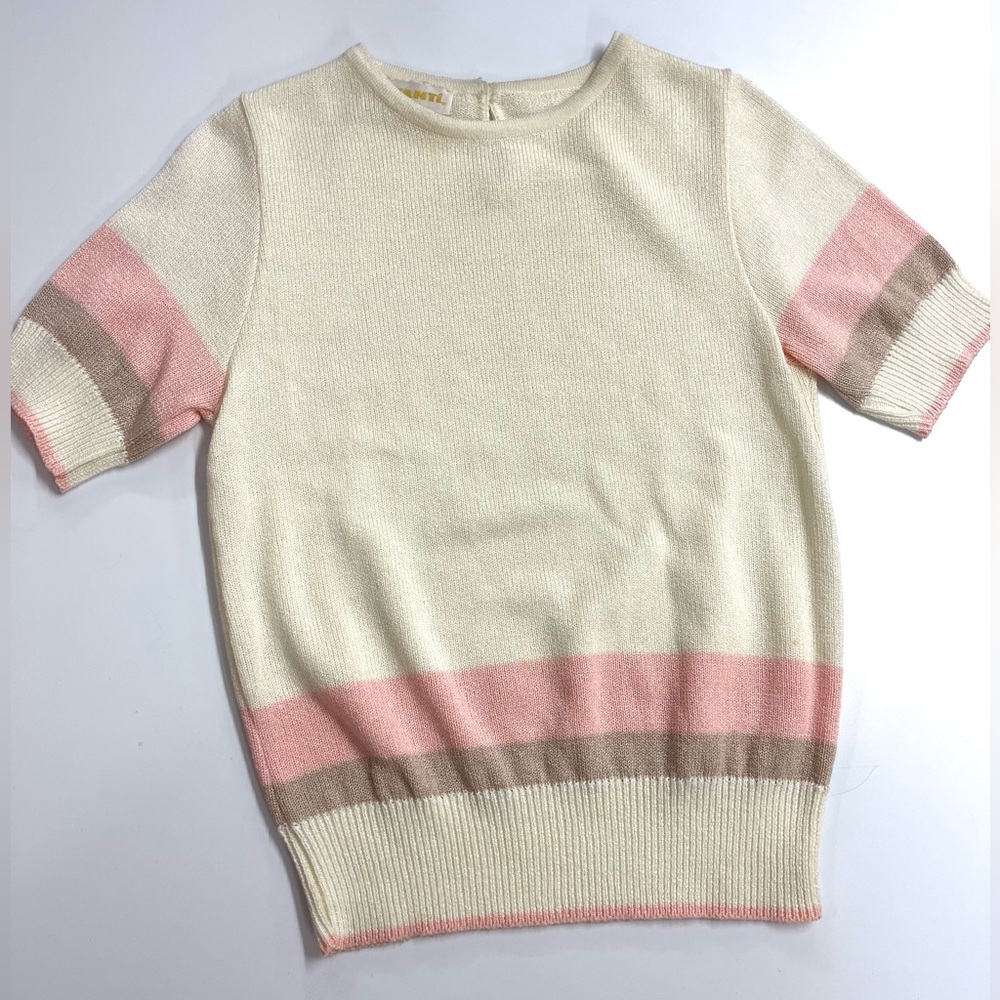 Vintage Rare Vivanti Coquette‎ Sweater Girly Barbie Feminine Unique Cute Pastel